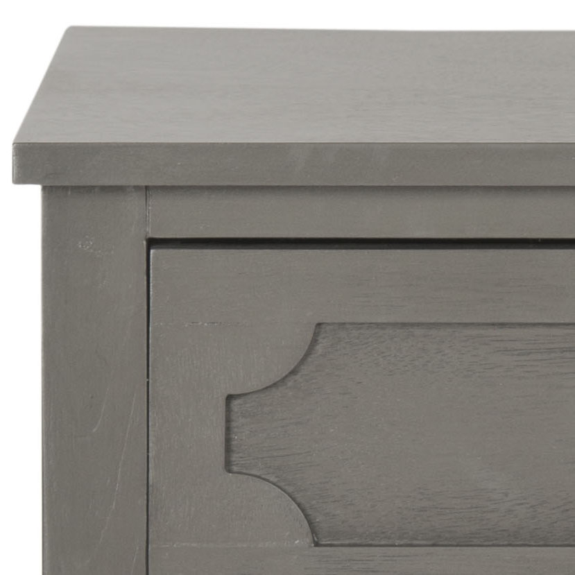 Rosaleen Storage Side Table - Grey - Safavieh - Image 5