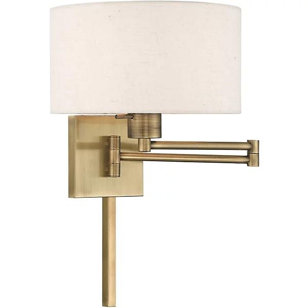 Amelia Drum Swing Arm Wall Sconce - Image 0