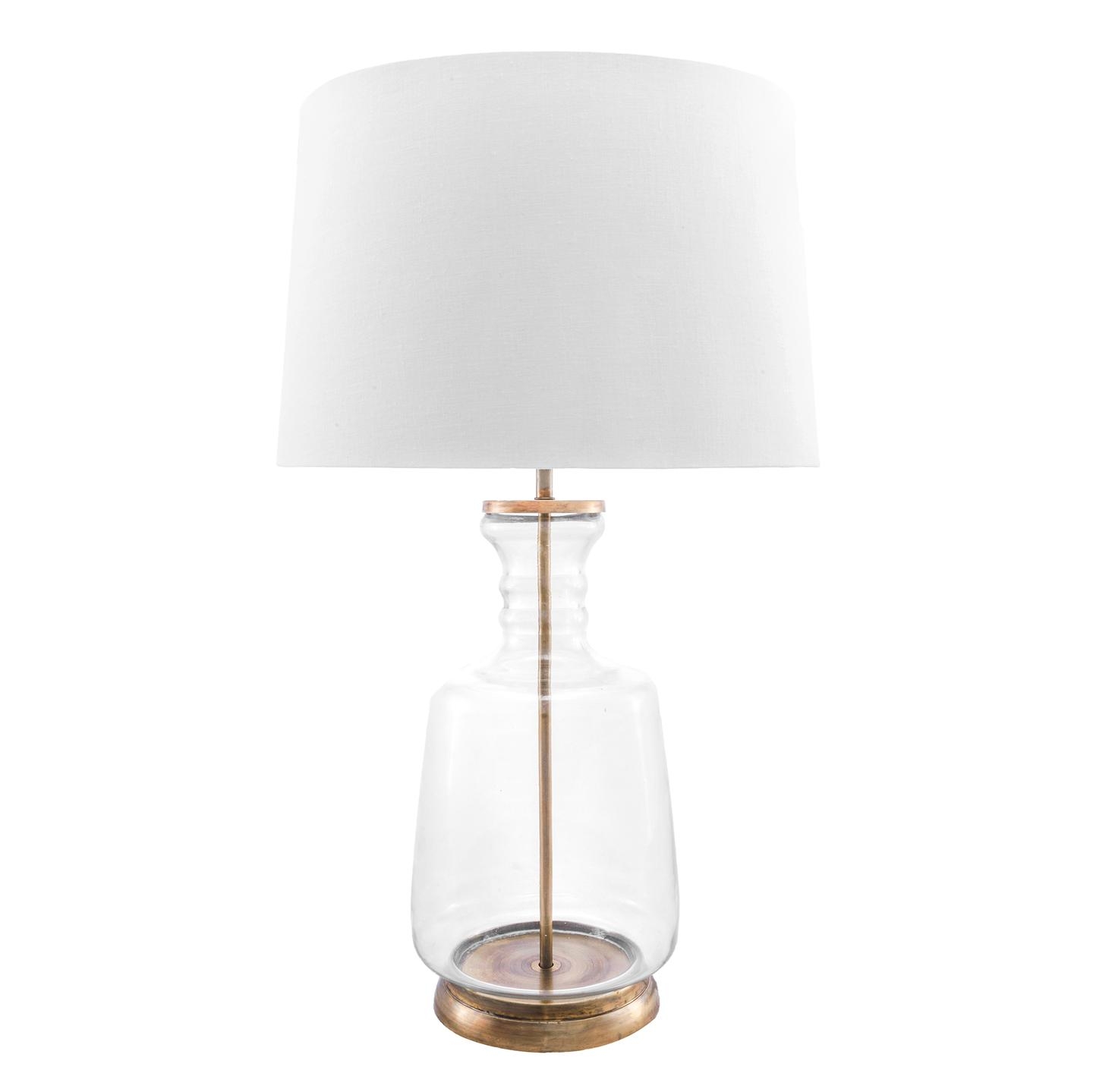 Eagan 24" Glass Table Lamp - Image 0