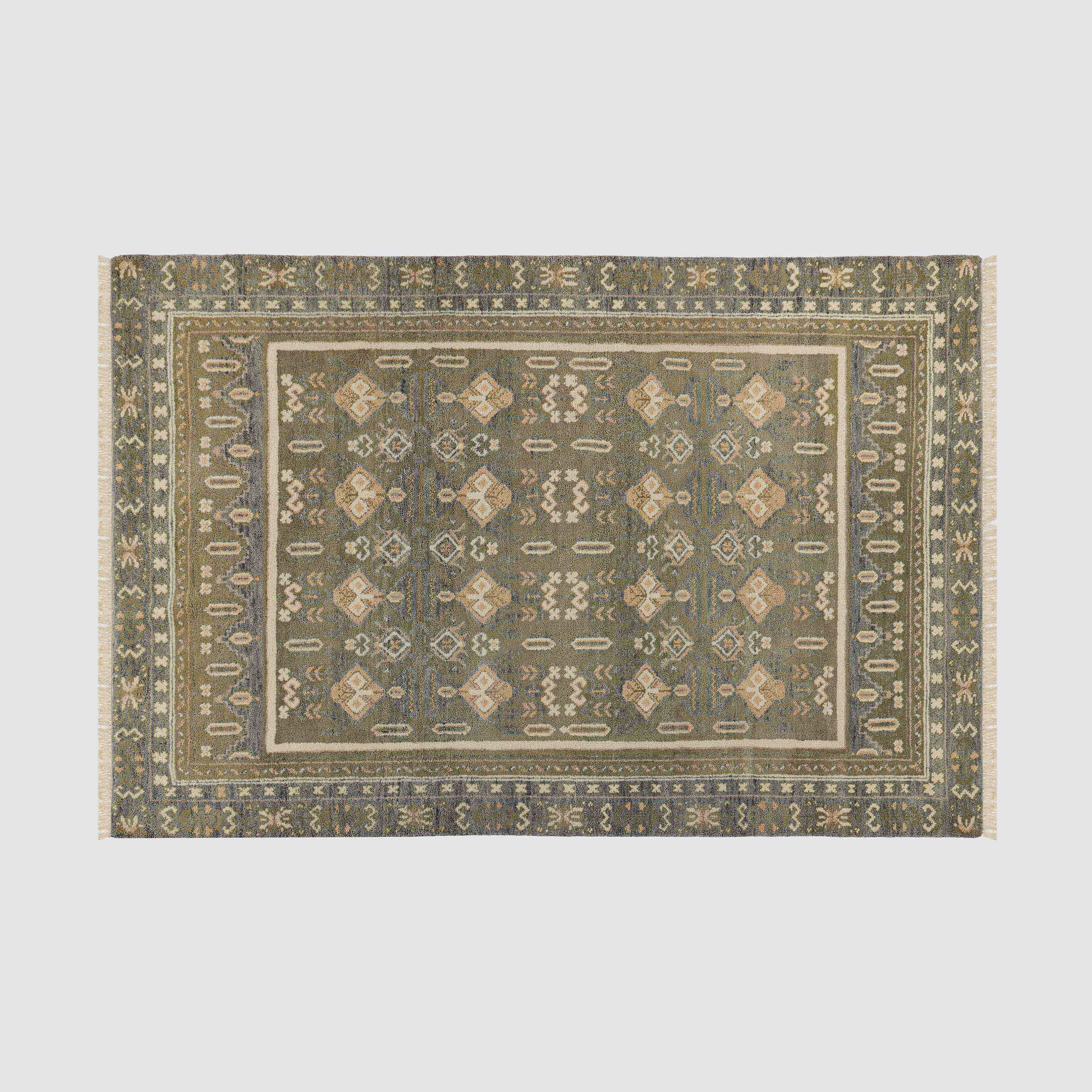 The Citizenry Evelyn Hand-Knotted Area Rug | 8' x 10' | Rose - Image 8