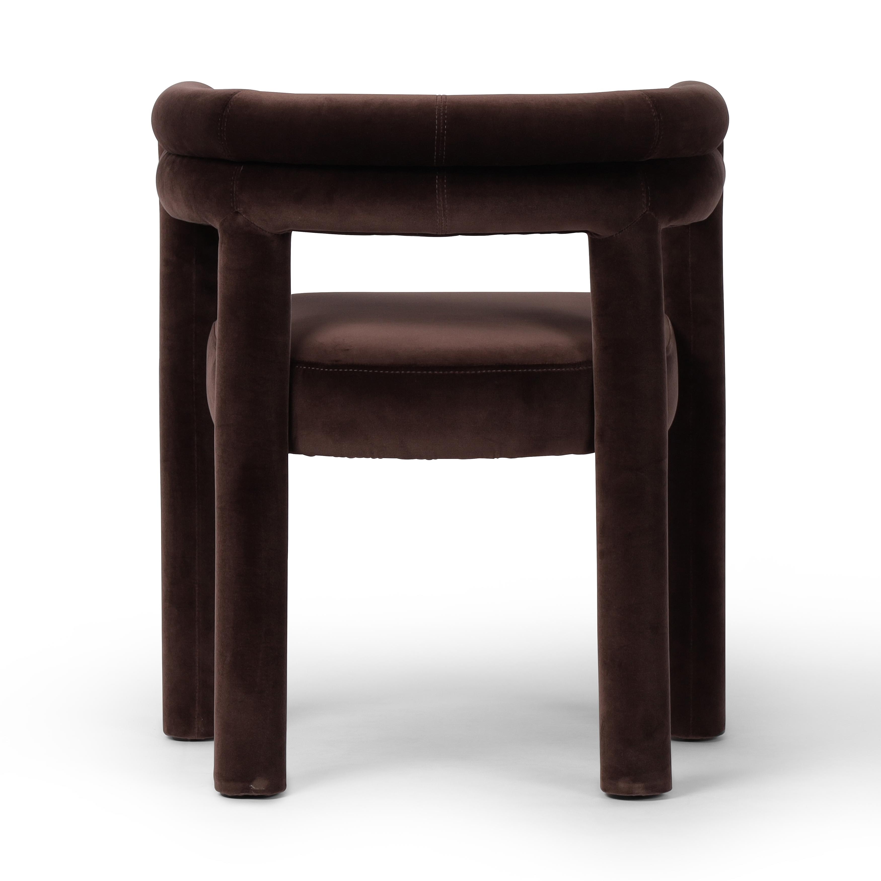 Tacova Dining Chair-Surrey Cocoa - Image 5