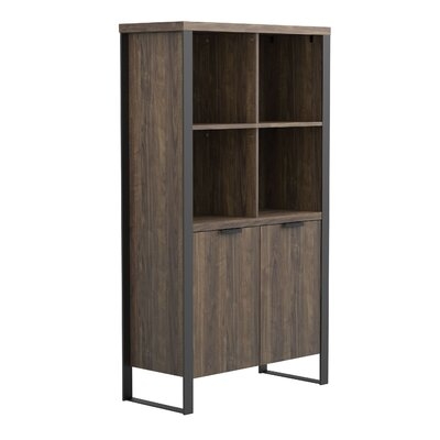 Simione 63" H x 35.5" W Steel Standard  Bookcase - Image 0