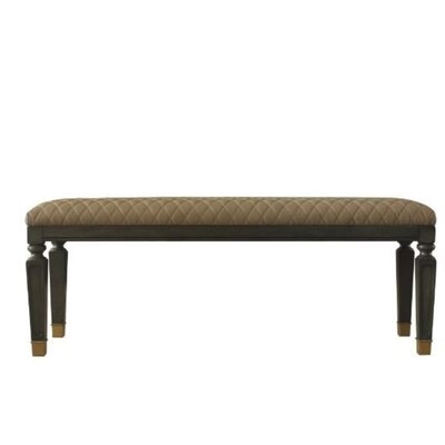 Thome Faux Leather Bench - Image 0