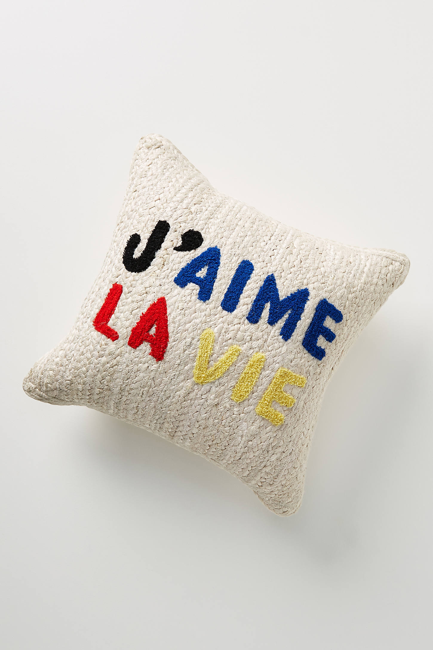 Clare V. for Anthropologie Maisonette Jute Pillow - Image 0