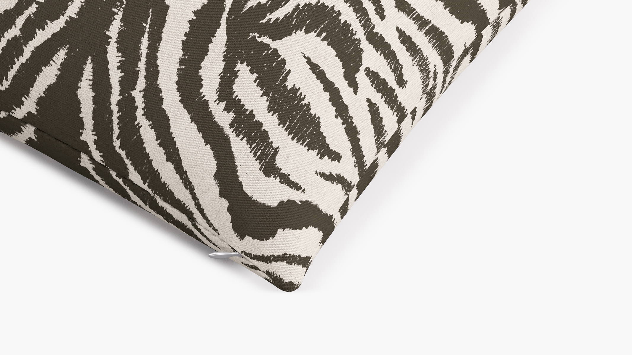 Throw Pillow 22", Zebra, 22" x 22" - Image 1