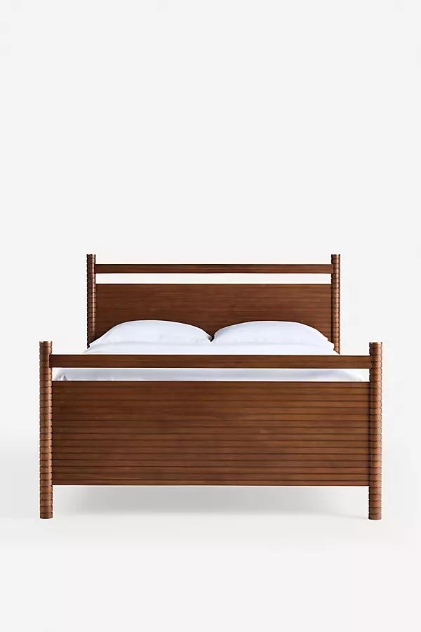 Solana Wooden Bed - Image 0