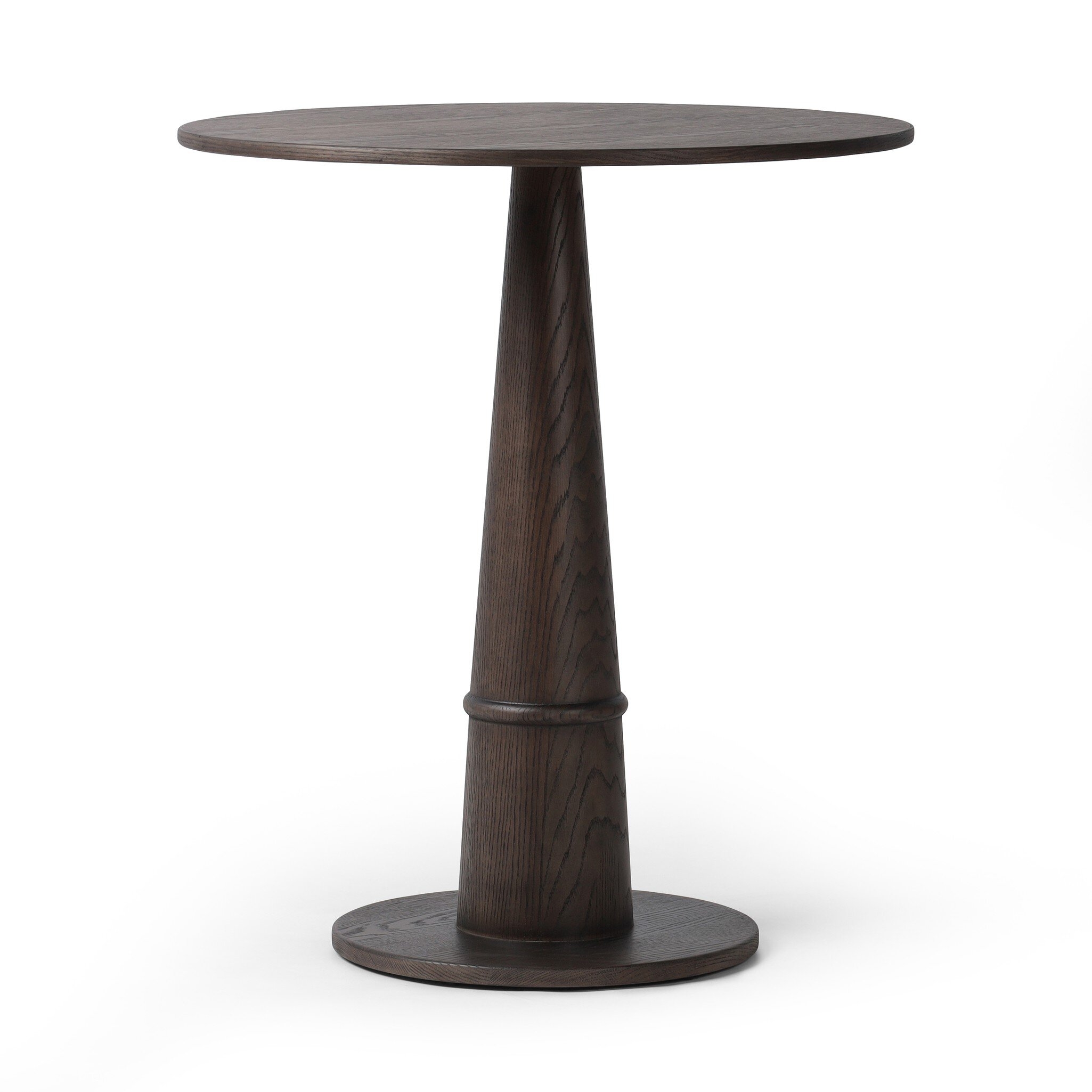 Goetz Bar + Counter Table - Brown Oak Veneer - Image 0