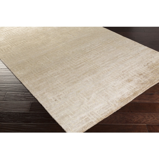 Vanderbilt Beige Indoor 2' x 3' Handmade Rug - Image 1