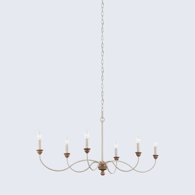 Natchez 6 - Light Candle Style Classic / Traditional Chandelier - Image 0