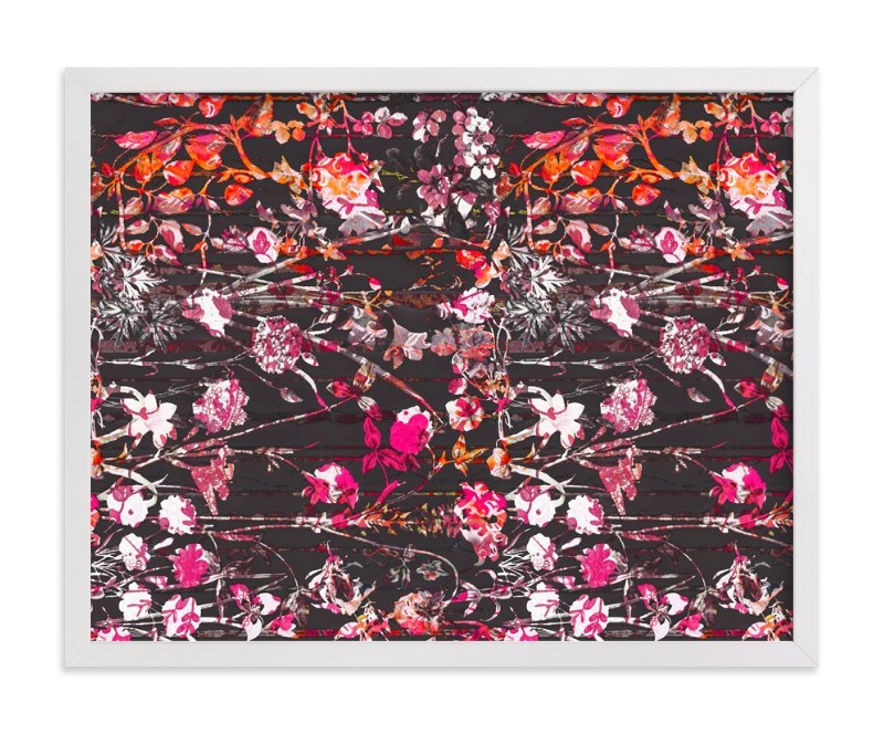 Painted Midnight Garden Limited Edition Fine Art Print 1 - Image 0