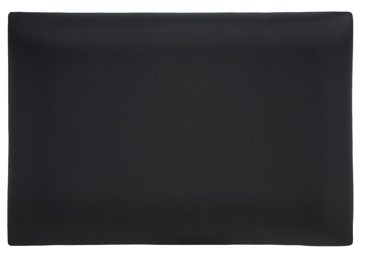 Carmelo Hemp Wrapped Ottoman - Black/Black - Image 5