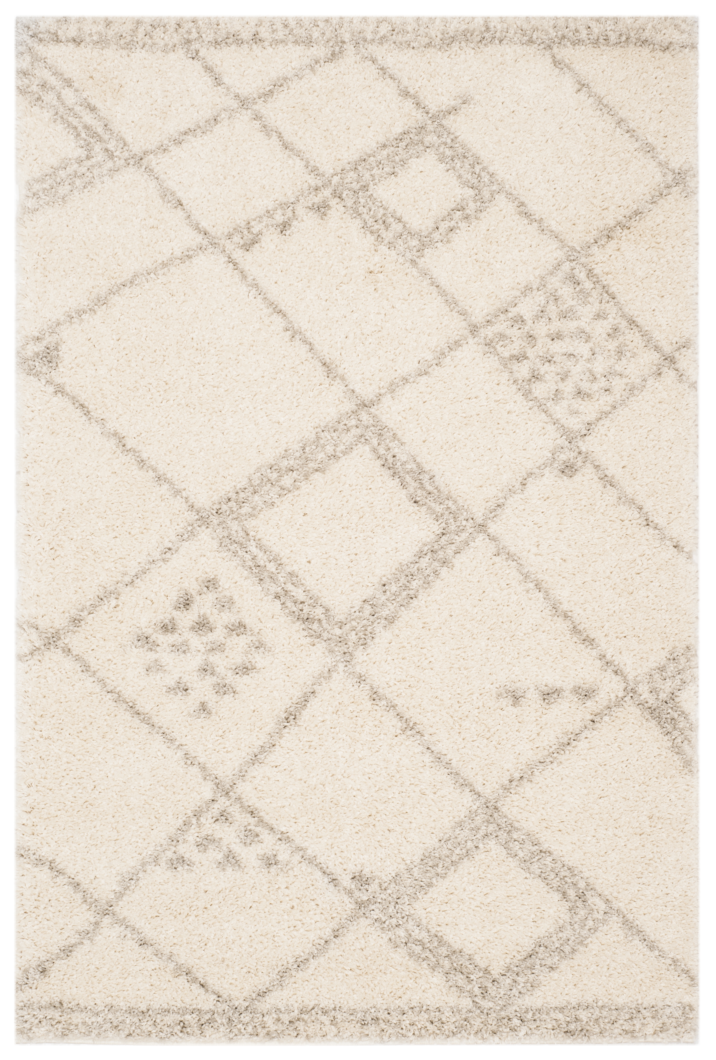 Arlo Home Woven Area Rug, ASG751G, Ivory/Grey,  4' X 6' - Image 0