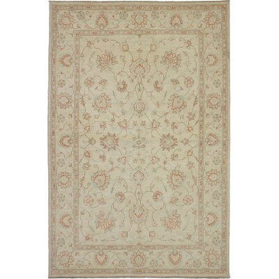 One-of-a-Kind Yaak Hand-Knotted 2010s Hosseinabad Brown 6' x 9'1" Wool Area Rug - Image 0