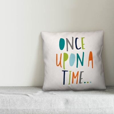 Olivera Once Upon a Time Throw Pillow - Image 0