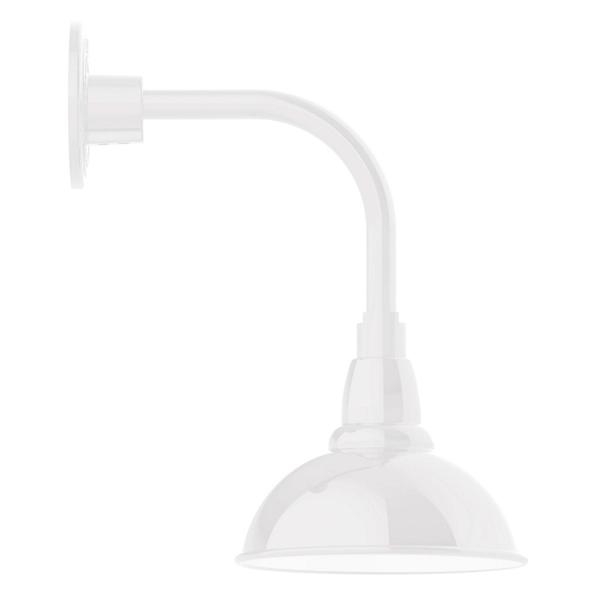 Rhonda Outdoor Curved Arm Wall Sconce - Image 0