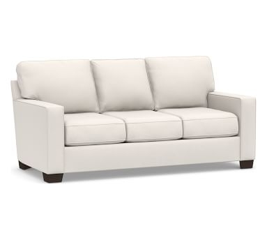 Buchanan Square Arm Upholstered Deluxe Sleeper Sofa, Polyester Wrapped Cushions, Park Weave Oatmeal - Image 5