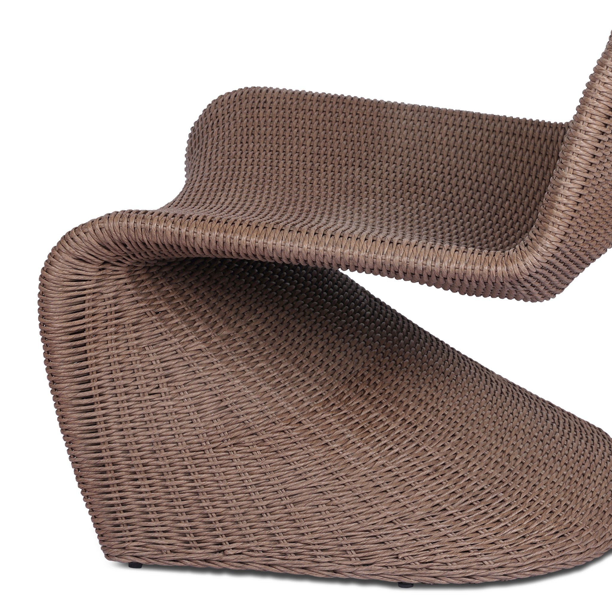 Portia Outdoor Occasional Chair - Tanned Weave - Image 7
