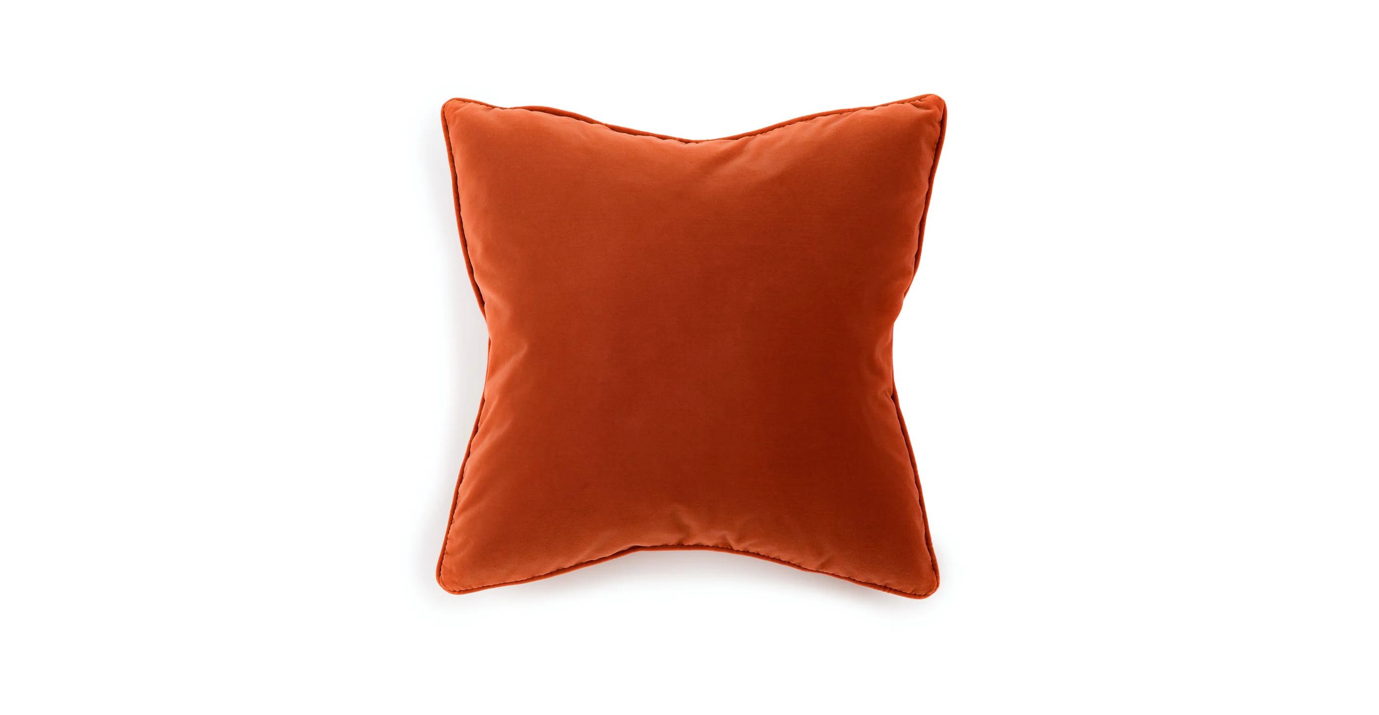 Lucca Persimmon Orange Pillow Set - Image 0