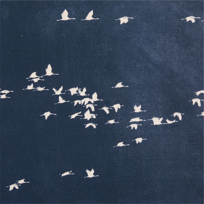 "Heading South" Blue Canvas 70"x47" Wall Art Print - Image 3