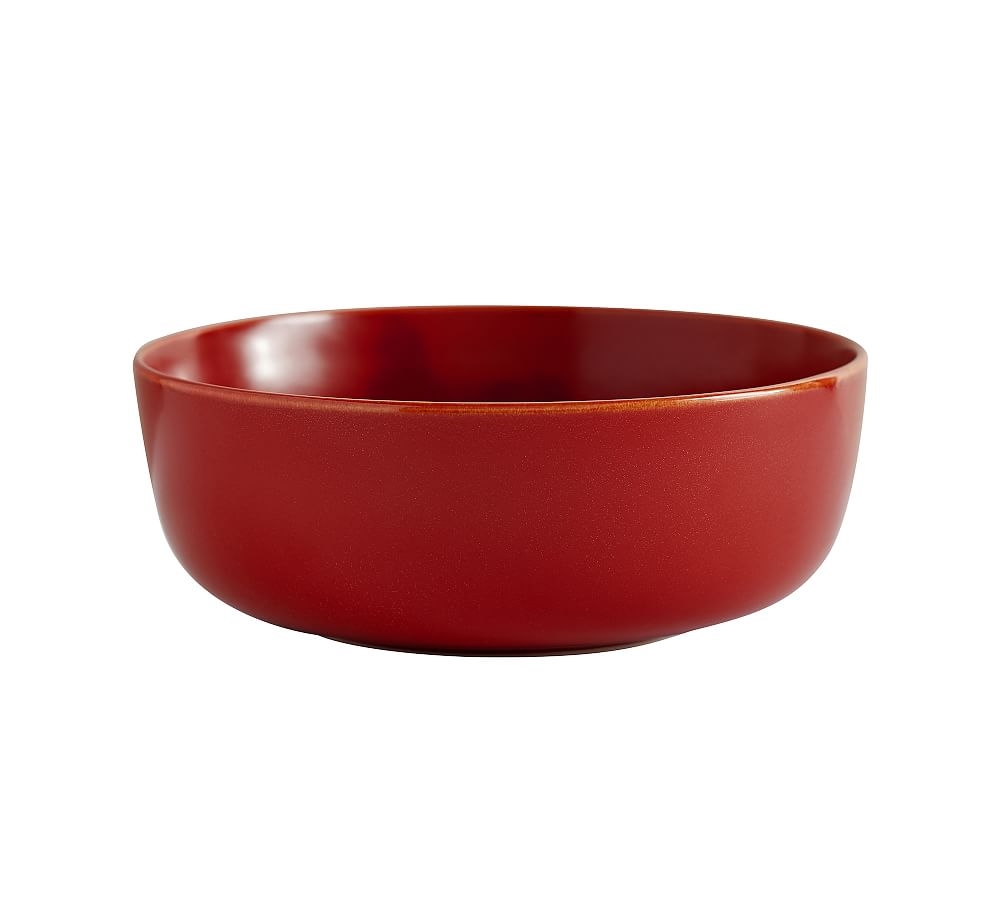 Mason Stoneware Bowls, Set of 4 - Red - Image 0