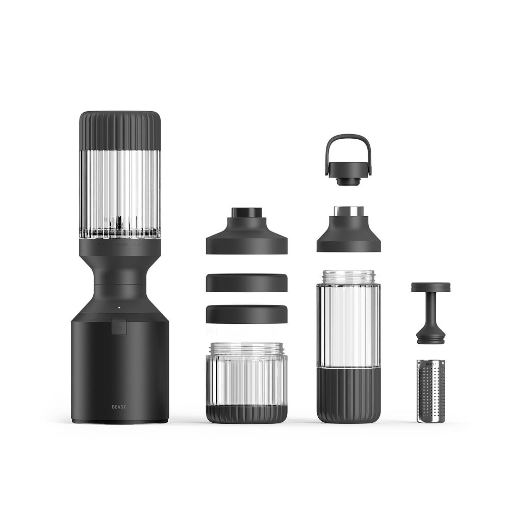 MP Beast Blender + Hydration System, Carbon Black - Image 0