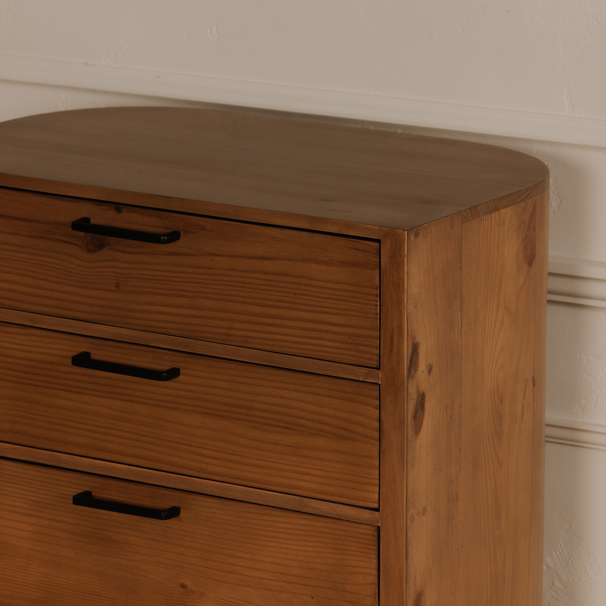 Lachlan 4 Drawer Chest Brown - Image 8