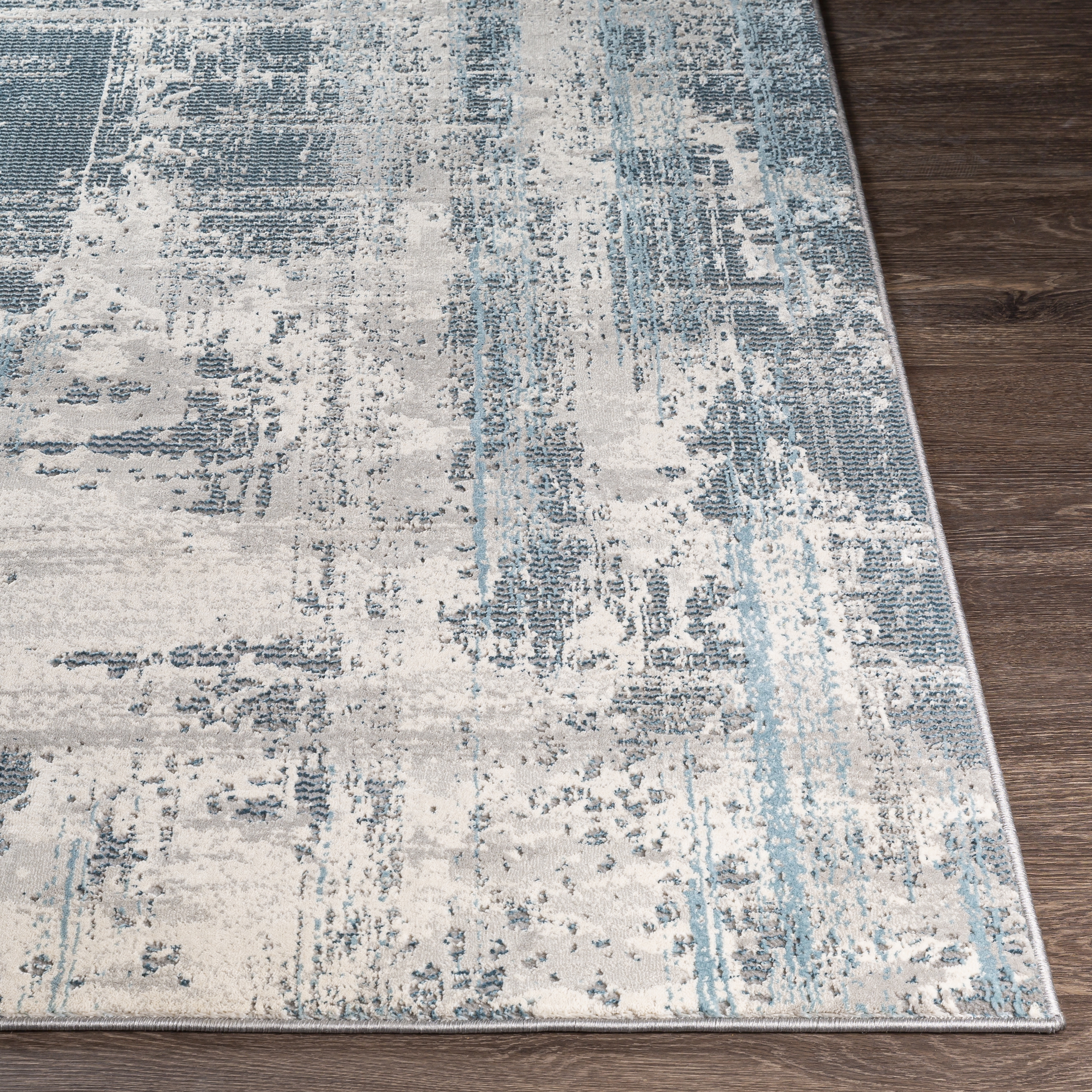 Tibetan Gray Indoor 8'10" x 12'4" Machine Woven Rug - Image 2