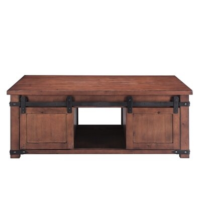 Hayter Solid Wood Coffee Table with Storage - Image 0