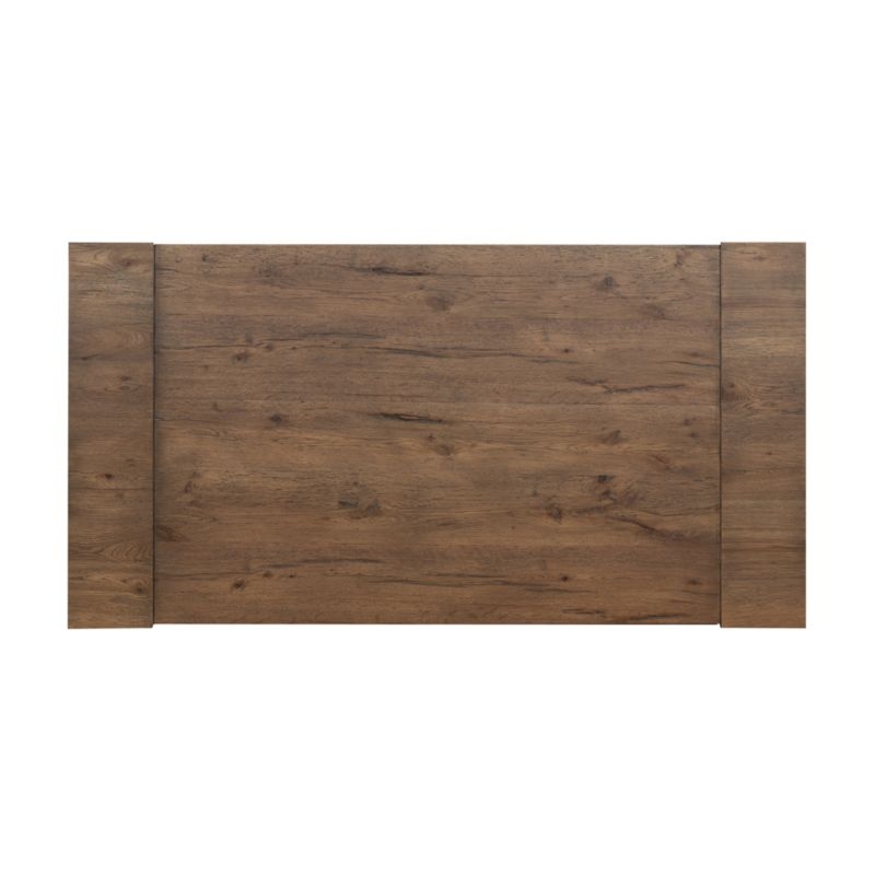 Cleave Brown Oak Wood 60" Rectangular Coffee Table - Image 6