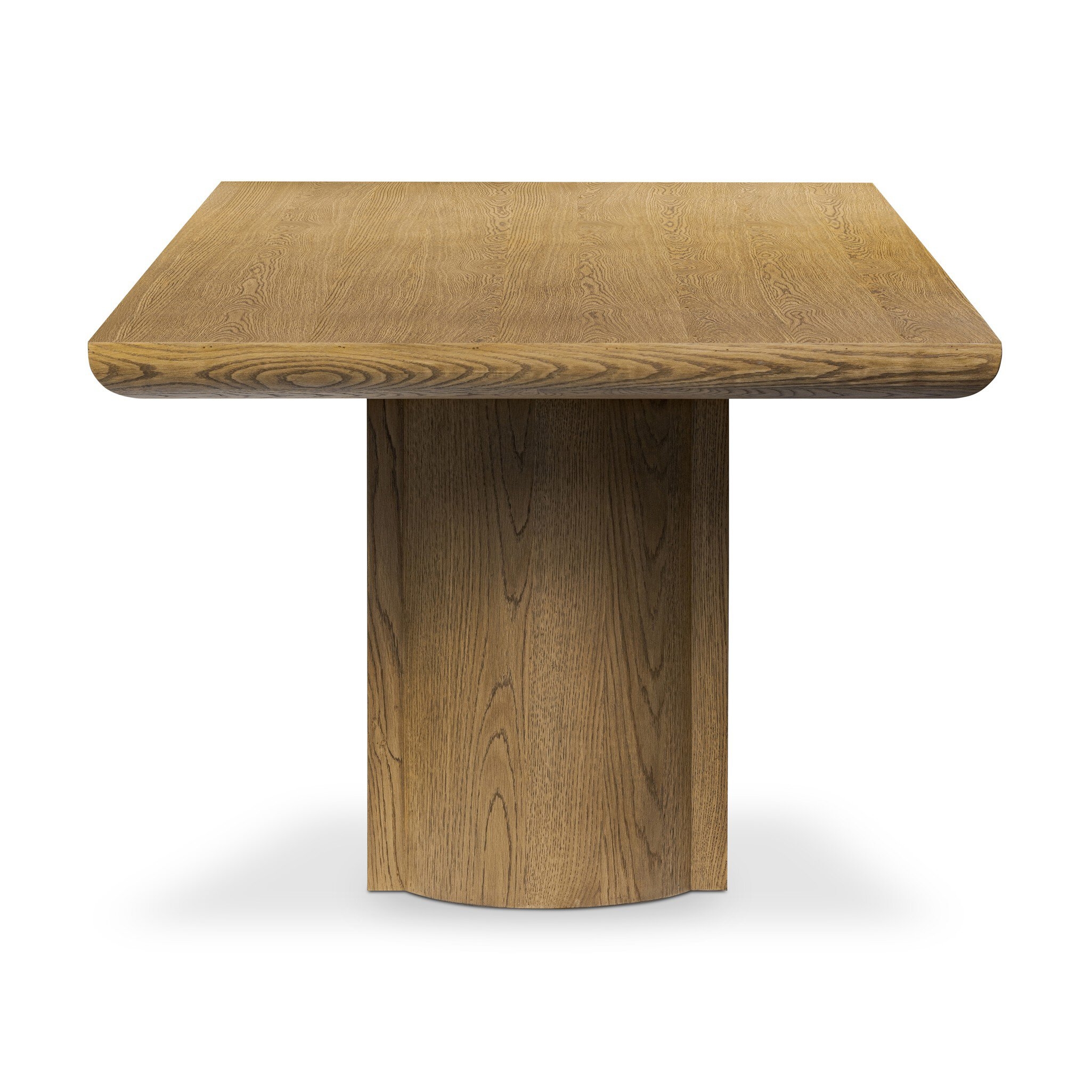 Garrett Dining Table - Amber Oak Veneer - Image 2