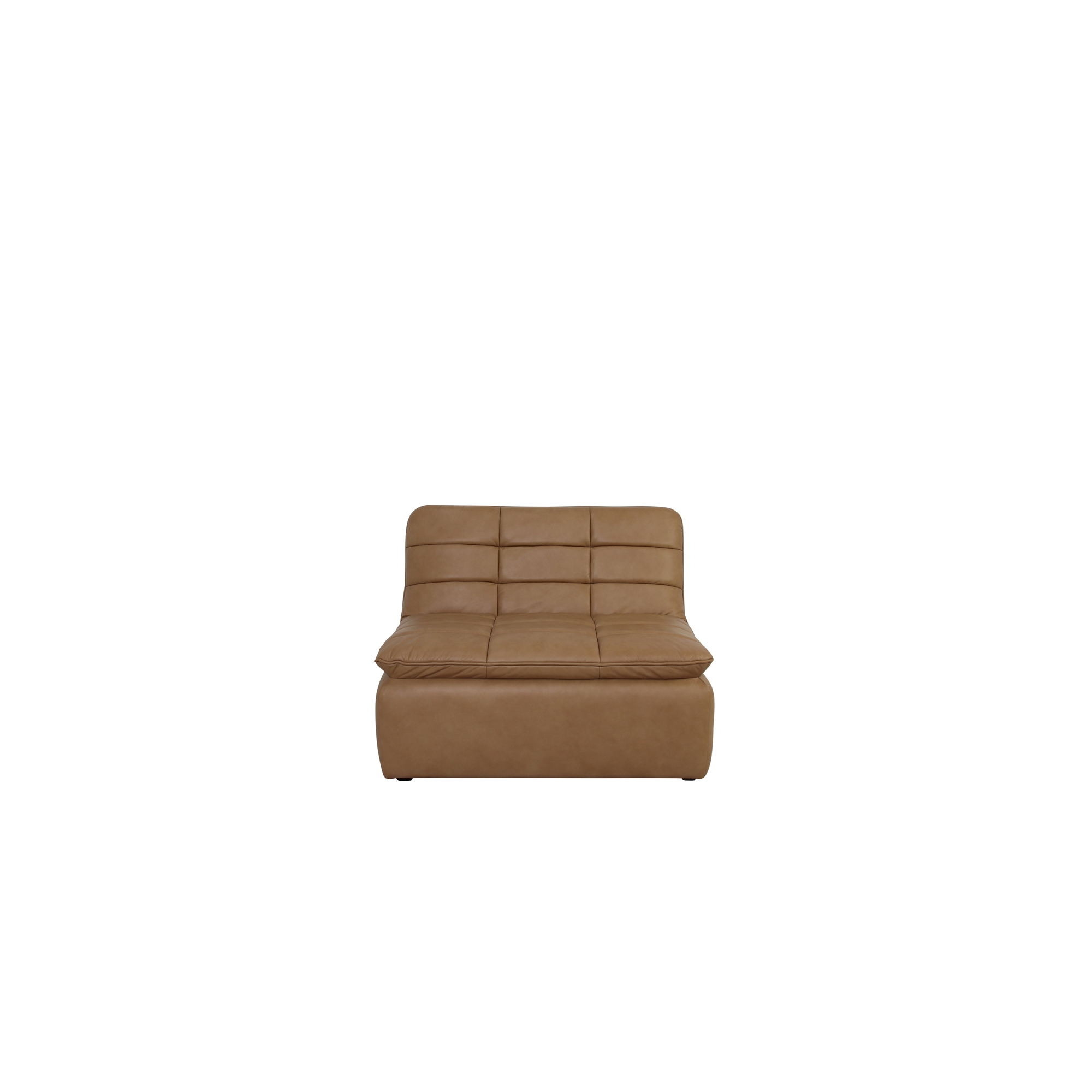 Lino Slipper Chair Tan Leather - Image 0