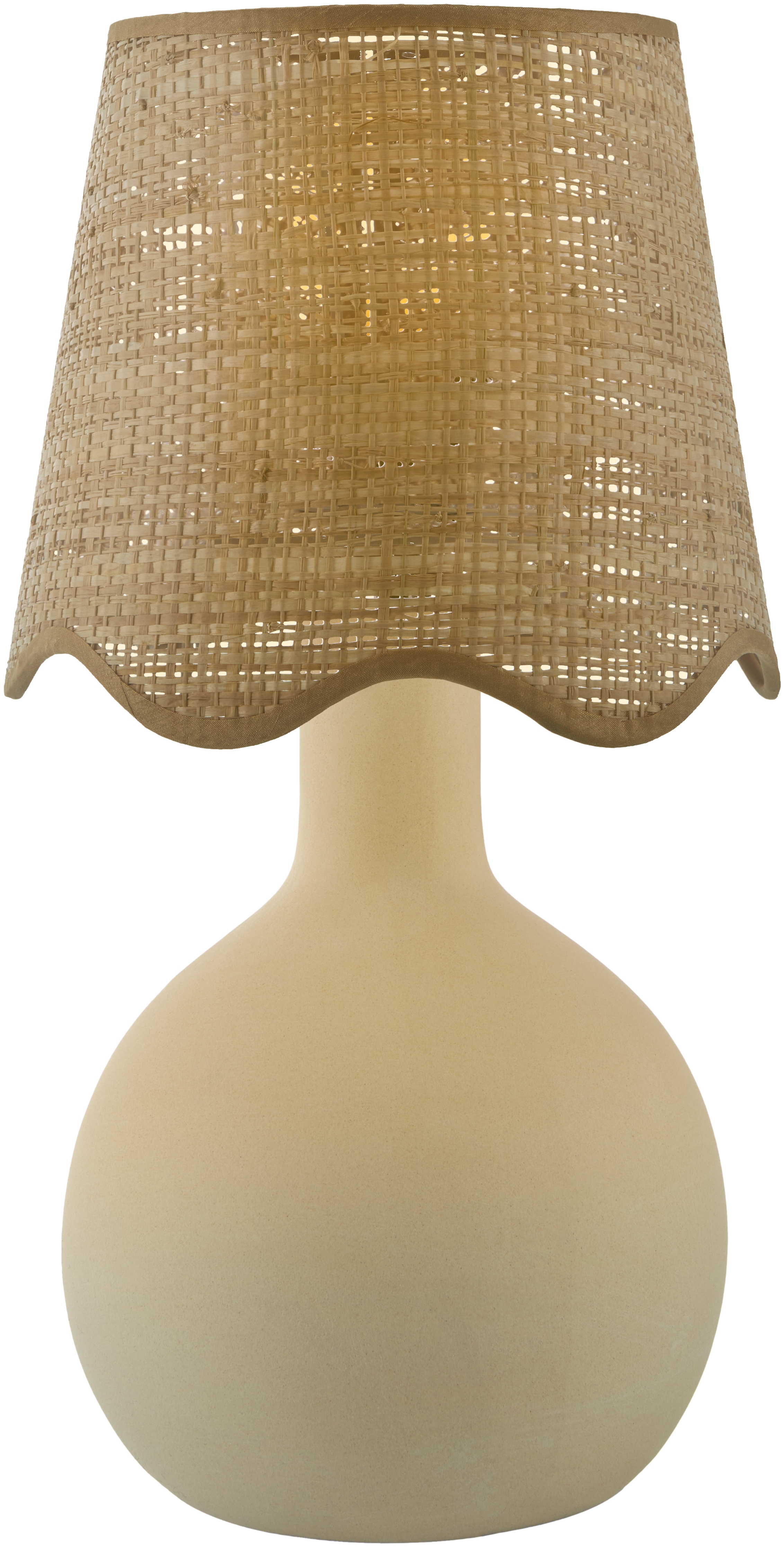 Balbao  High Gloss 15"H x 9"W x 9"D Accent Table Lamp - Image 0