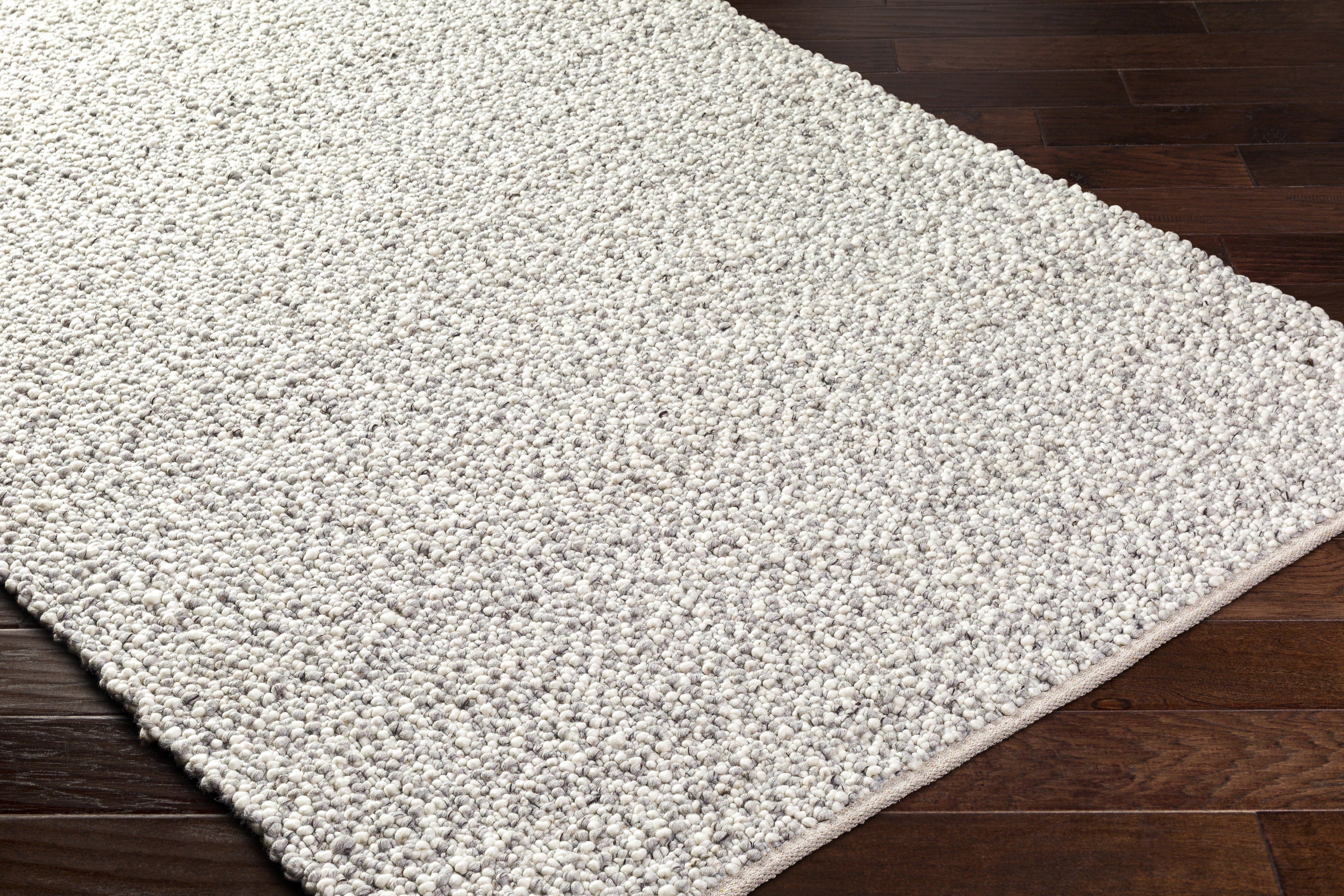 Super Pebble Beige Indoor 2' x 3' Handmade Rug - Image 4