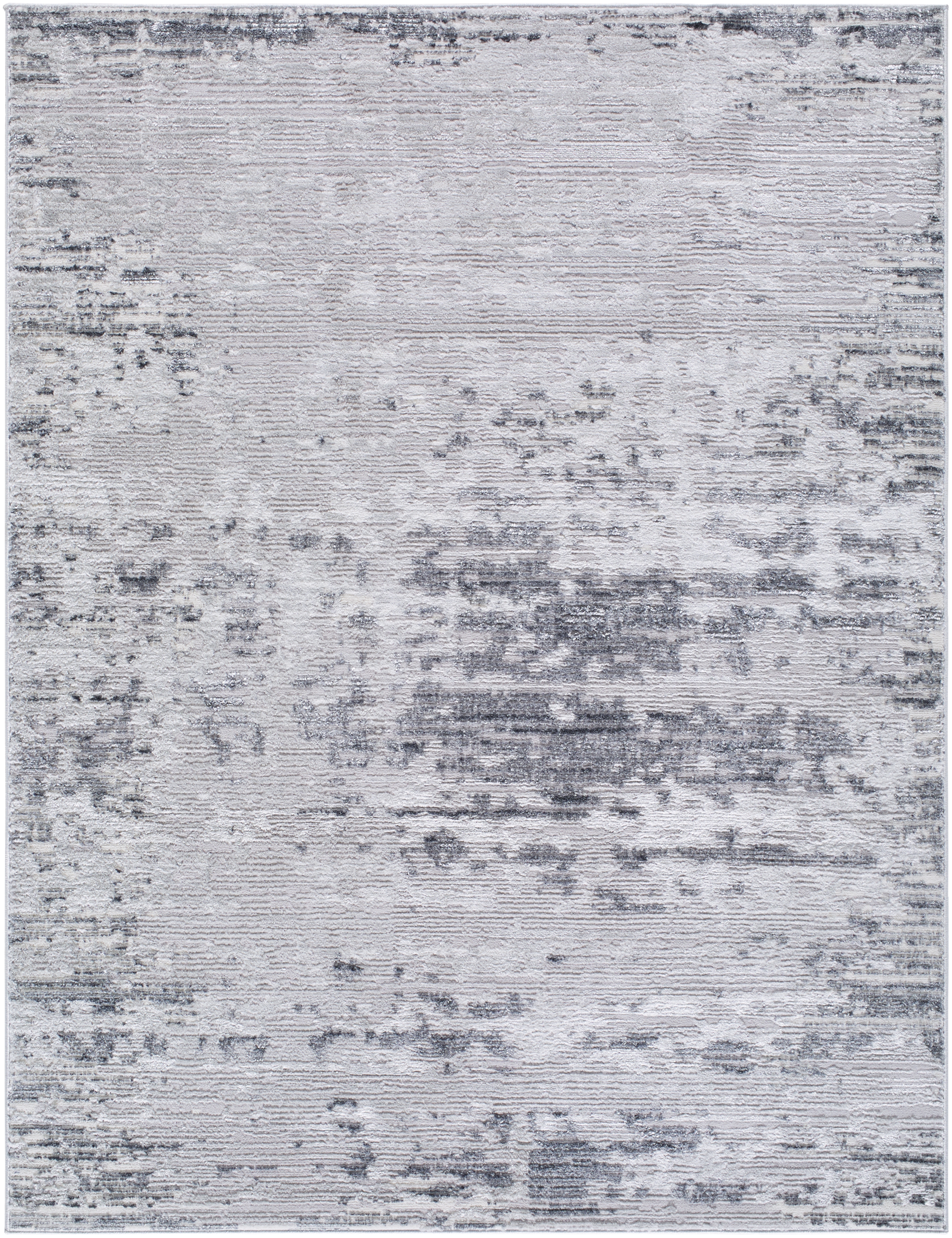 Sunrise Gray Indoor 2' x 2'11" Machine Woven Rug - Image 0