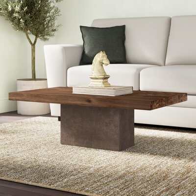 Amberly Pedestal Coffee Table - Image 0