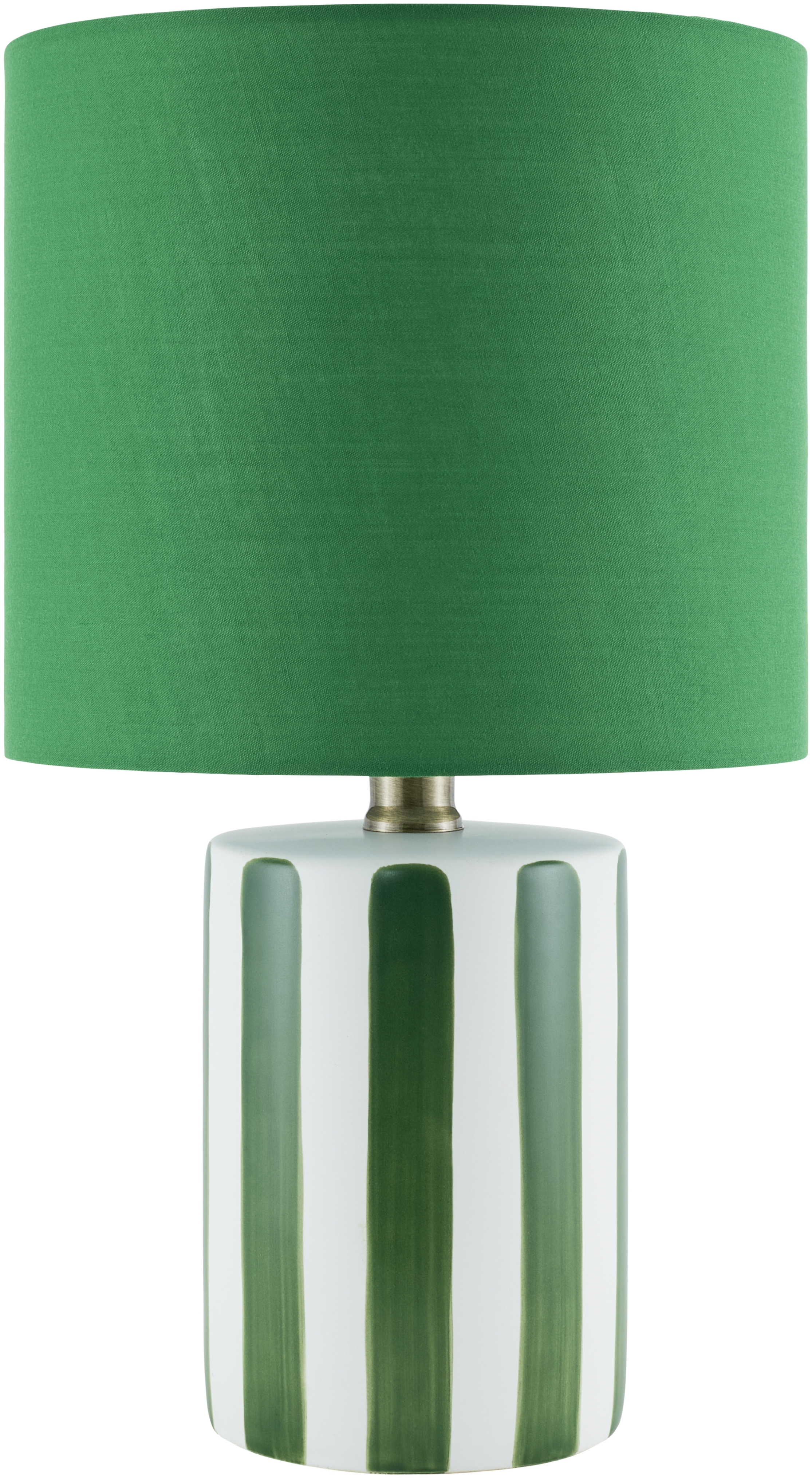 Melbu  Glazed 13"H x 8"W x 8"D Accent Table Lamp - Image 0