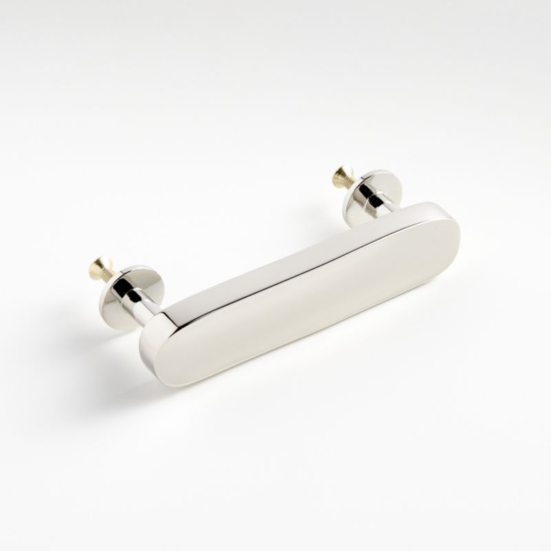 Oval 3" Polished Nickel Bar Pull - Image 5