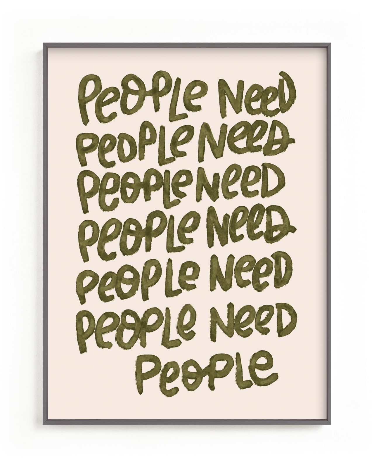 People Need People Limited Edition Fine Art Print 2 - Image 0