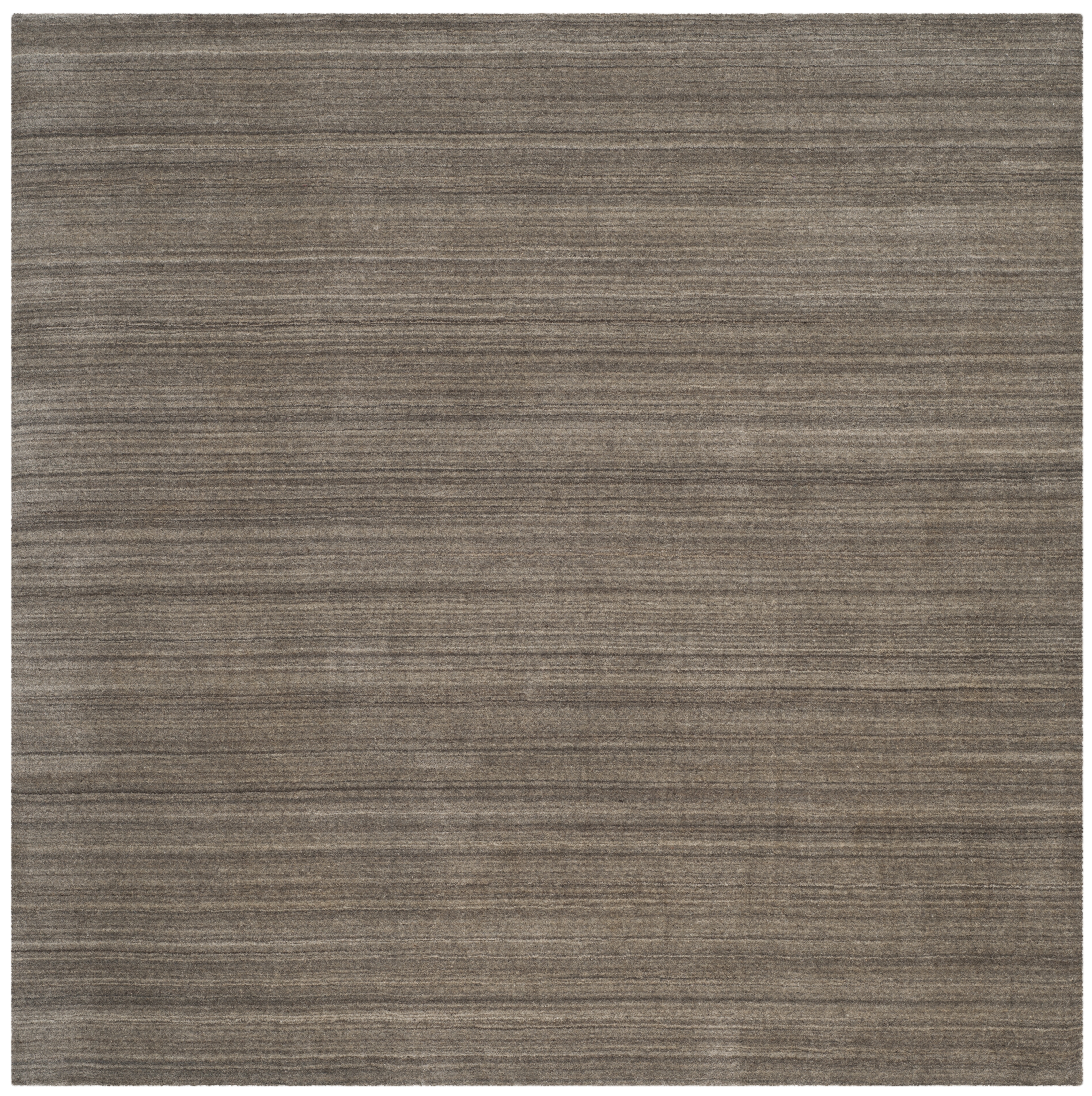 Arlo Home Hand Loomed Area Rug, HIM820E, Pewter,  6' X 6' Square - Image 0