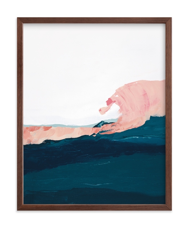 Santa Cruz Seascape Winter Swell Limited Edition Fine Art Print 1 - Image 0