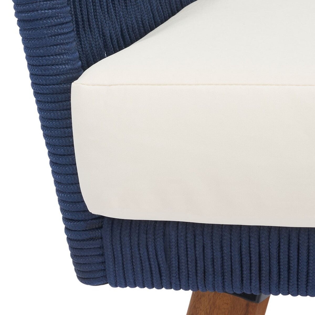 Velso 4 Pc Living Set - Navy/Beige - Safavieh - Image 4