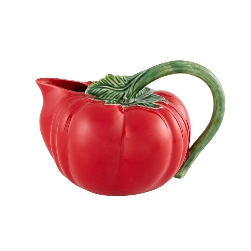 Bordallo Pinheiro Tomato Pitcher, 95 oz - Image 0