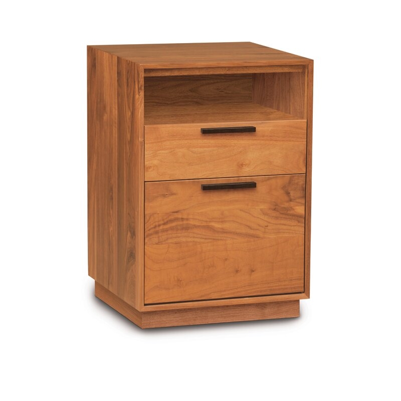 Copeland Furniture Linear Office 2-Drawer Vertical Filing Cabinet - Image 0