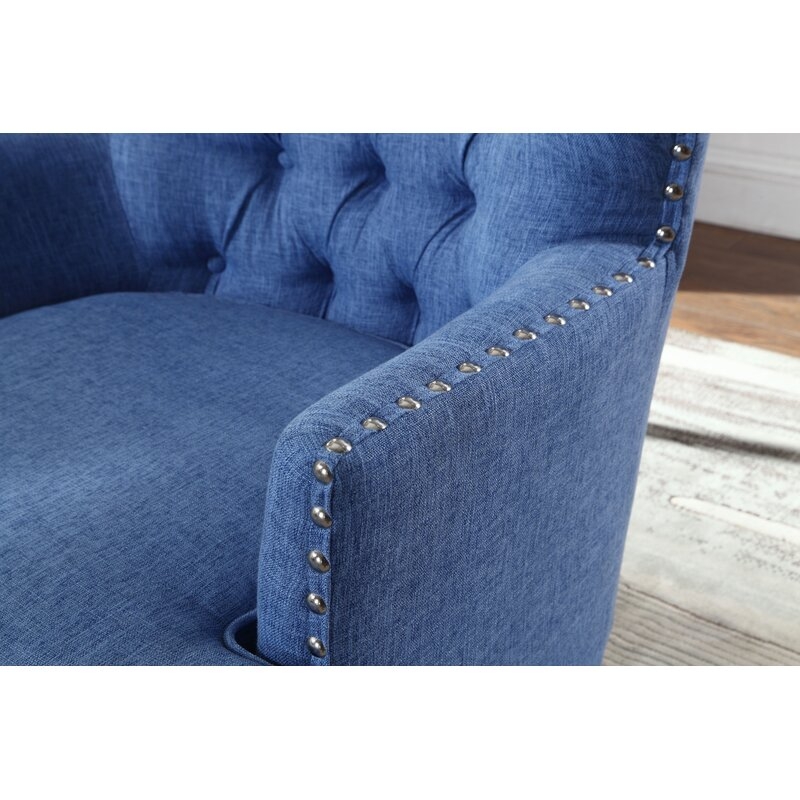 Cheekwood Armchair, Blue - Image 3