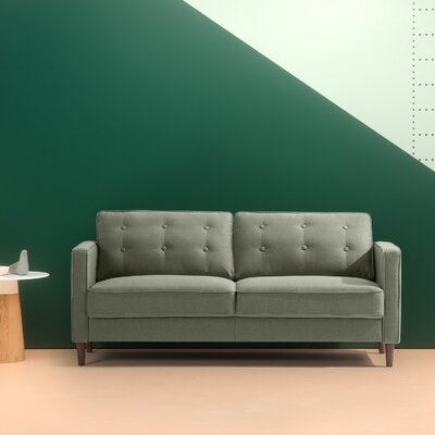 Beaudin 74.4" Square Arm Sofa - Image 0
