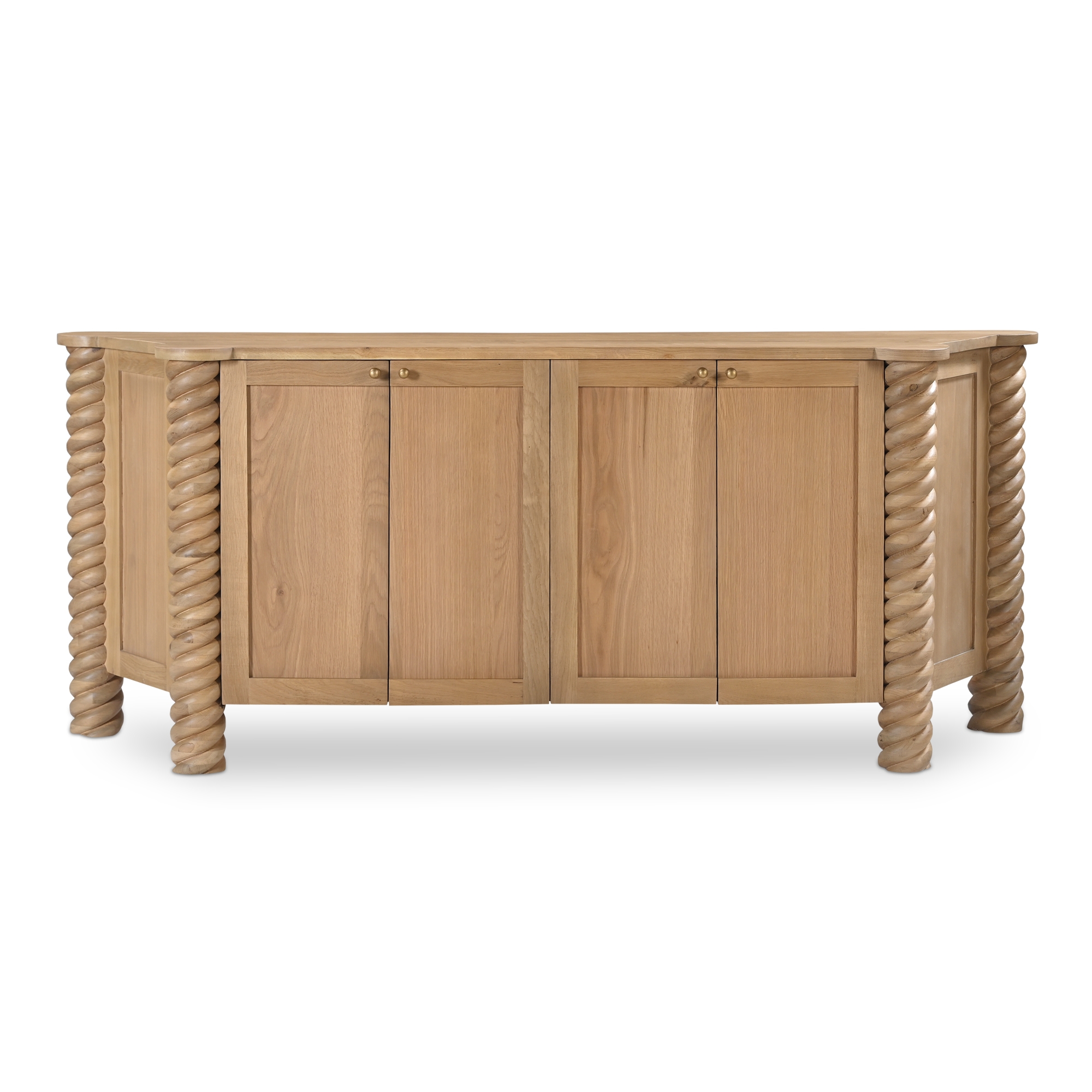 Treccia Sideboard Oak - Image 0