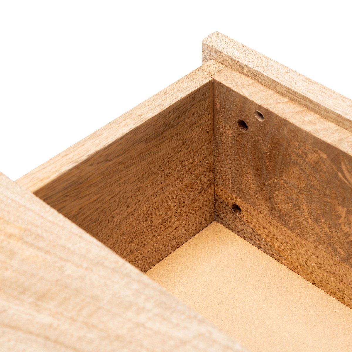 Leni 6 Drawer Cement Dresser - Natural/Cement/Brass - Image 4