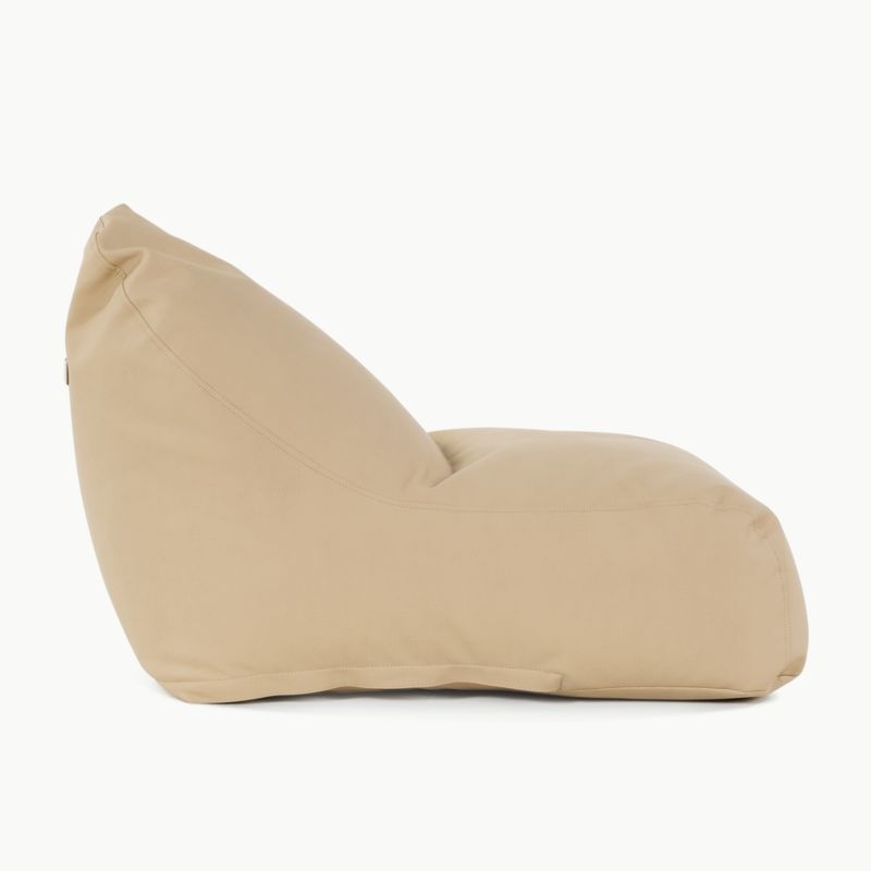 Gathre Millet Tan Mini Kids Lounge Chair - Image 3