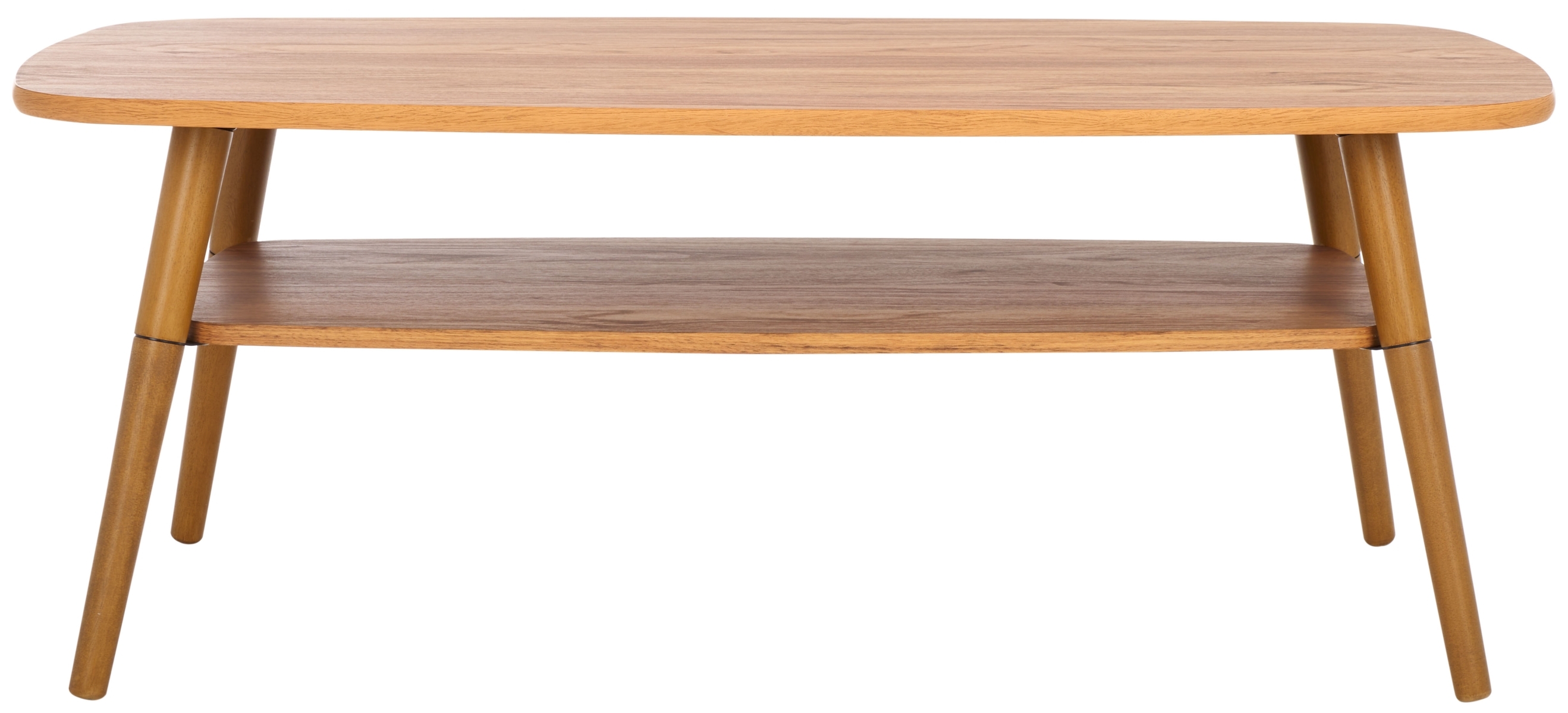 Karou 2 Tier Coffee Table - Oak - Safavieh - Image 0
