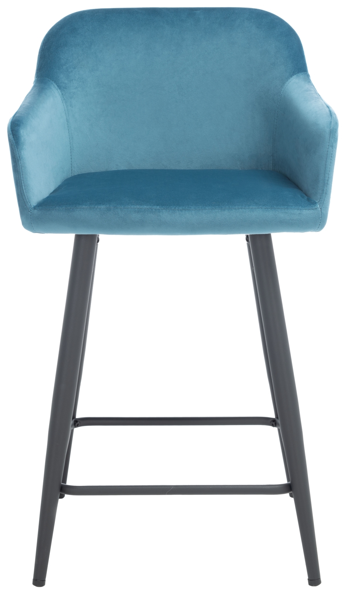 Cataleya Counter Stool - Denim Blue / Black - Safavieh - Image 0